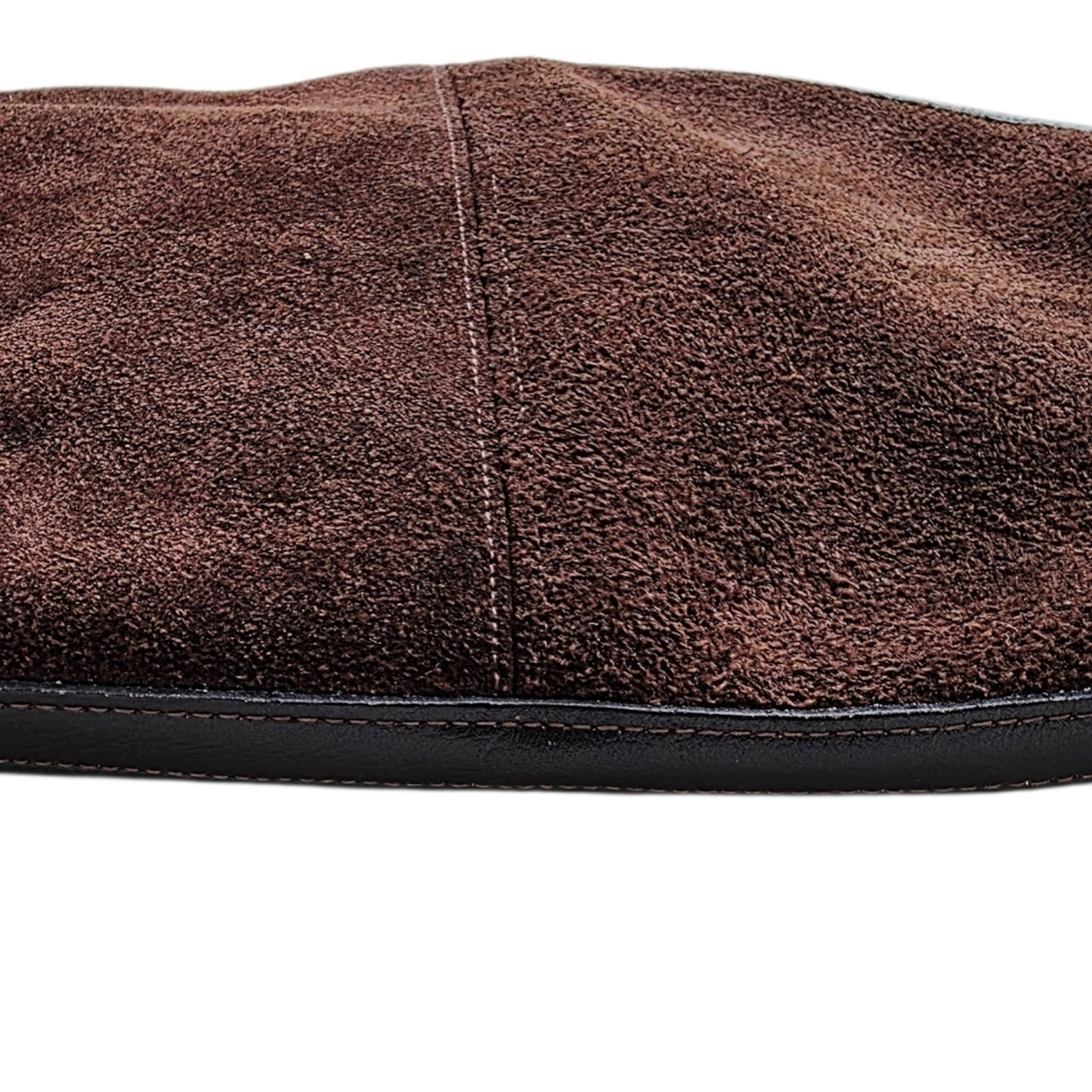 Vintage ETRA Brown Suede & Leather Women's Bag - Picture 6 of 8